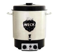 Weck Macchina per Bollire Acciaio Inox Inossidabile 18/10 Con Rubinetto 1800 W,