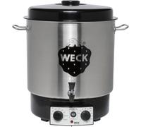 Weck Macchina per Bollire Acciaio Inox Inossidabile 18/10 Con Rubinetto 1800 W,