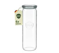 Weck Rotondo Rim Cilindro Vaso, 600 ml, Taglia Unica