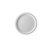 Weck 114902 Tappo Plastico, 80 mm, Bianco