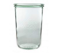 Weck, set di 6 barattoli grandi, 850 ml Design classico tedesco. Modello 743.