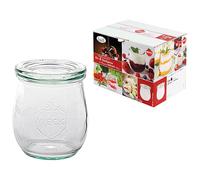Weck Tulpenform-Glas 220ml 12er Pack Trinkglas 12er 121298