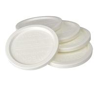 Weck vasetto 5 pezzi Keep Fresh plastica coperchi, confezione da 5 (Small = 2 3/8," 60 mm) Compatibile con i modelli 080, 755, 760, 761, 762, 763, 764, 766, 902, 905, 975, 995