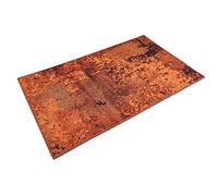 Wecon Home Room 9 - Tappetino da bagno, 60 x 100 cm, colore: rosso ruggine