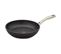 WECOOK! Ecochef Titanio Padella Induzione 26cm, Antiaderente QUANTANIUM Ecologico 5 Strati, senza PFOA, Alluminio Forgiato, 4mm di Spessore, Vitroceramica, Gas, Lavastoviglie