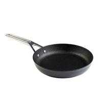 WECOOK! Ecosteel Padella, Induzione 26 cm, Antiaderente Titanio QUANTANIUM Ecologico 3 Strati, senza PFOA, Alluminio Forgiato, 4,2mm Spessore, Maniglia in Acciaio Inox, Vitroceramica, Gas, Forno