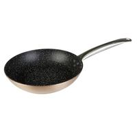 WECOOK! Professional Padella, Induzione, 26cm, Antiaderente Ecologico in Pietra senza PFOA, Alluminio Forgiato, 2,8 mm Spessore, Rame, Maniglia in Acciaio Inox, Vitroceramica, Gas, Forno