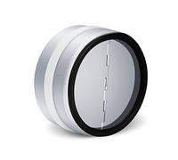 WeCooper Valvola di ritiro DN 125 mm, cappa aspirante, acciaio zincato con gommini in alluminio