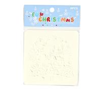 Wectirc Stencil natalizi per pittura, stencil da disegno, divertenti stencil natalizi, stencil educativi per le festività natalizie, stencil per bambini e adulti