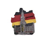 Wedare Monaco di Baviera Germania 3D Frigorifero Magnete Souvenir turistici Magnetici Adesivi Magneti frigo Decorazione per la casa e la Cucina dalla Cina