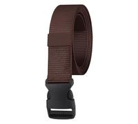 WedDecor Cintura in Nylon Stile Militare, Cintura in Tela 3,8 cm con per Pantaloni Cargo, Cintura Tattica per Abbigliamento Militare, Marrone