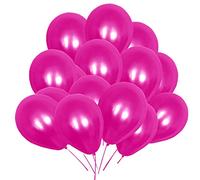WedDecor Palloncini in Lattice per Compleanno, Matrimonio, Valentines Giorno, Festa a Tema - Rosa Fucsia, 25pcs