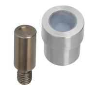 WedDecor Set di fustelle professionali per rivetti a forma di fungo, 14 mm, per utensili a pressione manuale, pelletteria, borse fai da te, scarpe, tappezzeria e montaggio accurato