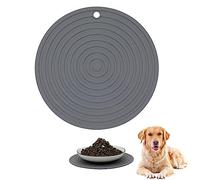 WeddHuis 1 Pcs Tappetini Sottociotola Per Cani Gatti Silicone Tappetino Antiscivolo Per Ciotola Cane Tappetino Per Ciotola Di Cibo Antiscivolo Per Animali Per Ciotola Per Acqua, Tappetino Per Cibo