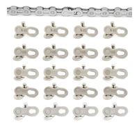 WeddHuis 10 paia Link per bicicletta 6-7/8/9/10/11/12 velocità catena per bicicletta riutilizzabile set di connettori per catena bicicletta attacco rapido per riparazione MTB