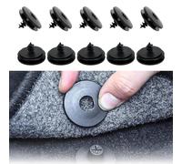 WeddHuis 10 pezzi Clip Universali per Auto, 3-in-1 universale, tappetini auto, clip di pressione, al tappeto auto, Set Per Tappetini, Clip Per Auto, Morsetto Fisso, Supporto Antiscivolo, tappeti gomma