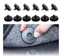 WeddHuis 12 pezzi Clip Universali per Auto, 3-in-1 universale, tappetini auto, clip di pressione, al tappeto auto, Set Per Tappetini, Clip Per Auto, Morsetto Fisso, Supporto Antiscivolo, tappeti gomma