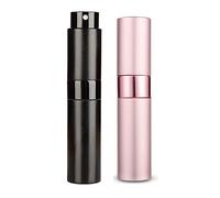 WeddHuis 2 Pcs 8ml Spruzzino Profumo Ricaricabile, Vaporizzatore da Viaggio, Atomizzatore Nebulizzatore Profumo, Bottiglie Porta Profumo Spray