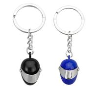 WeddHuis 2 pezzi 3D mini portachiavi con look elegante per chiavi di auto e moto.