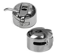 WeddHuis 2 Pezzi Cassa della Bobina della Macchina per Cucire Cassa della Bobina in Acciaio Inossidabile per Caricamento Frontale 15 Macchine di Classe