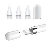 WeddHuis 3 Pezzi Punte per Apple Pencil 2a e Apple Pencil 1a Generazione,Apple Pencil USB-C/PRO,Punta per Apple Pencil Tips,Punta Ricambio Alta Sensibilità Pom Precise per Apple iPad Pencil