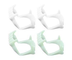 WeddHuis 4 PCS Denti da Vampiro I Costumi Halloween Denti da Vampiro per Bambini I stabili e Adatti per Bambini Denti Vampiro Zombie Dracula Halloween da Indossare
