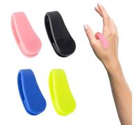 WeddHuis 4 Pezzi Clip per Agopressione, Massaggiatore Portatile, Dispositivo per Sollievo dal Dolore, Ansia, Stress e Mal di Testa, Clip Universale in Silicone Morbido