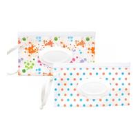 WeddHuis confezione da 2 salviette per neonati, confezione di salviette riutilizzabili, dispenser di salviette per neonati, confezione di salviette per neonati, confezione di salviette portatili