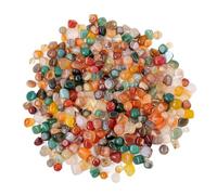 WeddHuis Pietre Decorative,100g Sassolini Colorati 4-6mm Pietre di Vetro Irregolari Ghiaia per Acquario,Giardino,Riempitivi per Vasi,Piante Grasse