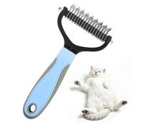 WeddHuis Spazzola Per Cani E Gatti, Spazzola Per Cani Pelo Lungo, Cardatore Per Cani, Pettine Per Cani, Spazzola Per Gatti, Cardatore Per Gatti (blu)