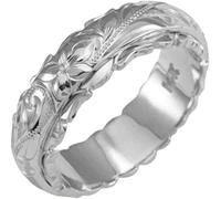 Wedding Band Hand Carved Vintage Alloy Women Rose Flower Ring Engagement, Jewelry For Women Nice processing