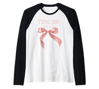 Wedding Bride Tying The Knot Maglia con Maniche Raglan