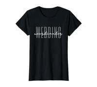 Wedding Coordinator Wedding Planner Divertente Evento Planner Maglietta con Stampa Grafica Economica, Donna, Nero, XS