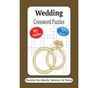 Wedding Crossword Puzzles: Crossword Puzzles with Easy to Read Print about Wedding, Wedding Songs, and More | 6x9 inches, 120 Pages | 50+ Puzzles ... Gifts for Vacations, Holidays and Relaxation