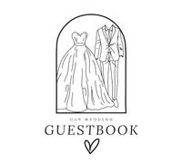 Wedding Guestbook: White Polaroid-Style Keepsake Journal for Bride & Groom: Memories, Wishes & Messages | From The Ultimate Wedding Collection