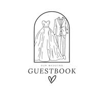 Wedding Guestbook: White Polaroid-Style Keepsake Journal for Bride & Groom: Memories, Wishes & Messages | From The Ultimate Wedding Collection