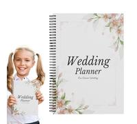 Wedding planner nuziale, wedding planner, taccuino per la sposa, pianificazione ordinata con copertina rigida organizzazione efficace