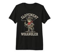 Wedding Planner Wrangler Meme Frog Wedding Planner Cowboy Maglietta Premium