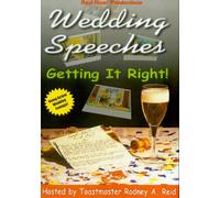 Wedding Speeches - Getting It Right