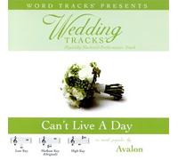 Wedding Tracks - Can't Live A Day
