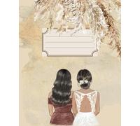 Wedding Vibes: Boho Style Composition Notebook: Take Notes For Your Big Day: 110 Pages: College Ruled
