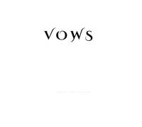 Wedding Vow Book-Handwritten Promises from the Heart: Wedding Essentials, Wedding Registry Ideas, His and Hers Gifts