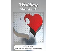 Wedding Word Search: 50+ Easy-to-Read Puzzles About Love, Marriage, and Couples