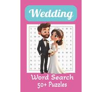 Wedding Word Search Book: 50+ Romantic Puzzles for Brides, Grooms & Guests, with clear and easy-to-read | 6x9 inches, 110 pages