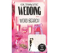 WEDDING WORD SEARCH BOOK: Fun Word Searches with Easy to Read Print about WEDDINGS and more | 6x9 inches, 110 pages, over 820 words | 50+ Puzzles | ... Free Times | Anxiety Relief and Relaxation