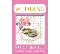 Wedding Word Search Puzzle Book: Word Searches with Easy to Read Print about Weddings, Bride, Marriage and More | 6x9 inches, 110 pages | 50+ Puzzles… Gift for Vacations, Holidays, and relaxation.