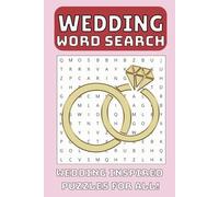 Wedding Word Search Puzzle Book: Word Searches with Easy to Read Print about Weddings, Love, Engagement and More, 6x9 inches | Puzzles and Gift for Holidays, Vacations and Leisure Times