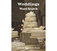 Weddings Word Search Book: Engaging Wedding Themed Puzzles for Brides, Grooms, and Guests