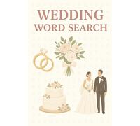 Weddings Word Search Puzzle Book: Includes Easy to Read Print about Weddings, Brides, Grooms, and More | 6x9 inches, 110 pages | 50+ Puzzles | Gift for Birthdays, Holidays, Vacations, and More