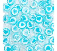 WeddingTree Caramelle Cuore Blu - 500g Rocks Caramelle matrimonio per la decorazione da tavola, per il battesimo, di nozze San Valentino, Festa della mamma ovvero comunione